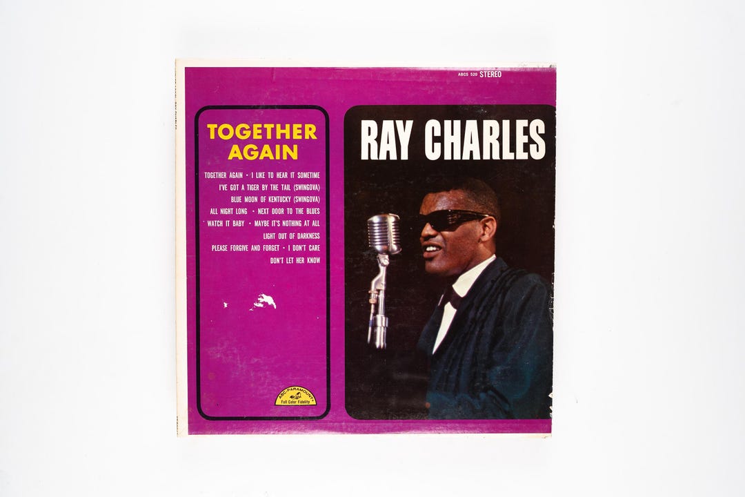 Ray Again Ray Charles - Together Again - Vinyl LP Record - 1965 - Etsy