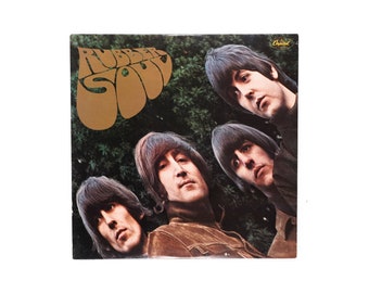 Vintage 1976, the Beatles - Rubber Soul | Parlophone Records, PCS