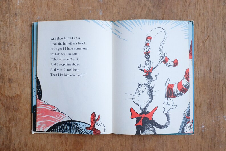The Cat in the Hat Comes Back by Dr. Seuss 1958 First Edition Etsy