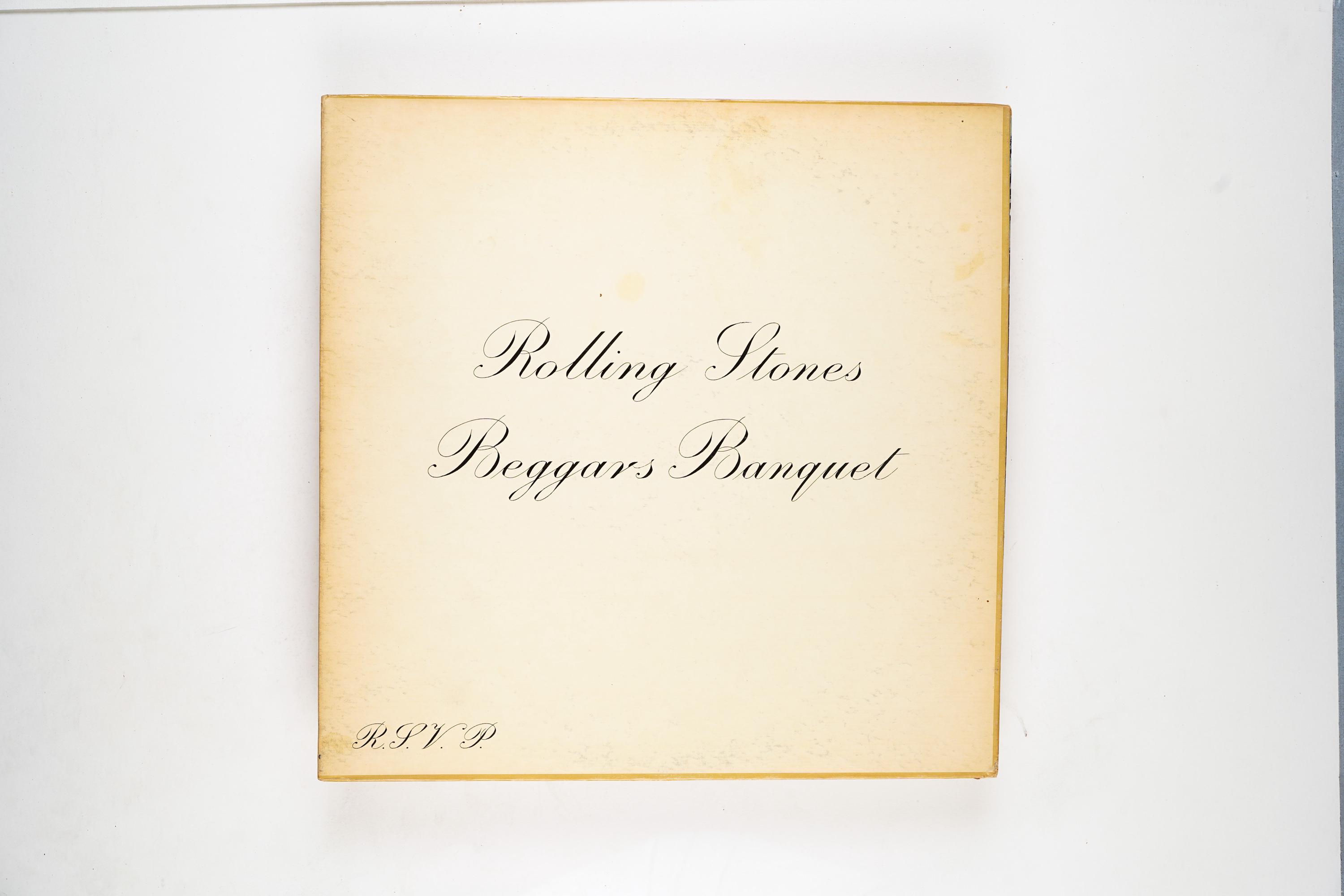 Rolling Stones - Beggars Banquet - Vinyl LP Record - 1968 - Etsy