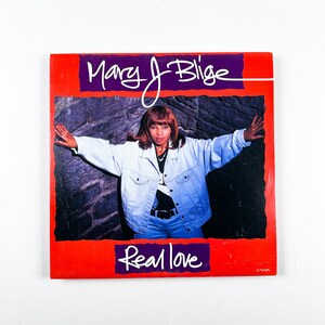 Mary J Blige – Real Love -  Vinyl LP Record - 1992
