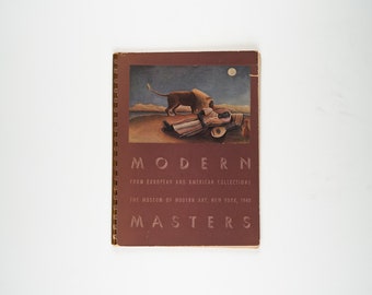 Modern Masters from European and American Collections by The Museum of Modern Art (New York)  1940 Edition