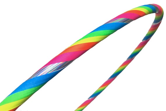 SpinMajik Beginner Exercise Hula Hoop for Fitness and Fun Made for Adults and Weighted at 1 Pound Choose Your Size and Tape Job