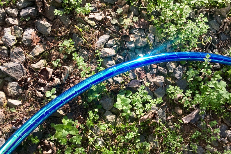 Ocean Color Shift Taped Performance Hula Hoop Dance Hoop Collapsible or Sectional Travel Hula Hoop 34 or 58 Polypro Hula Hoop