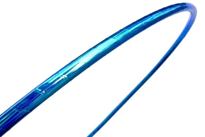 Ocean Color Shift Taped Performance Hula Hoop Dance Hoop Collapsible or Sectional Travel Hula Hoop 34 or 58 Polypro Hula Hoop