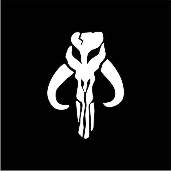 Mandalorian crest logo sale