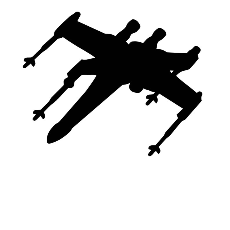 Star Wars X-Wing Fighter Decal / Sticker image 0.