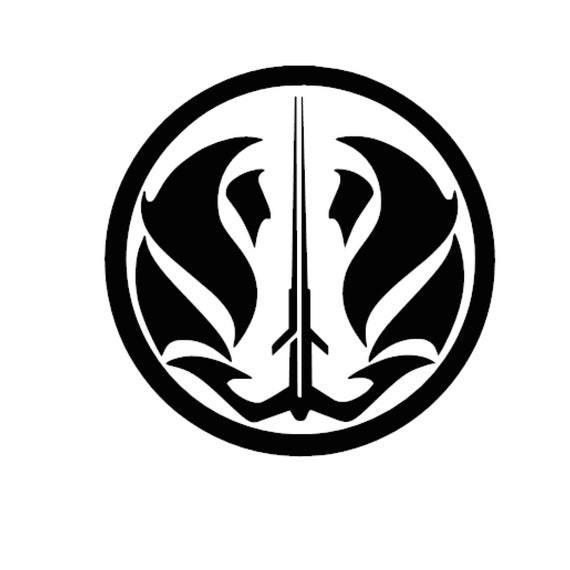 Jedi Order Vinyl Decal Star Wars Car, Laptop, Tumbler Sticker