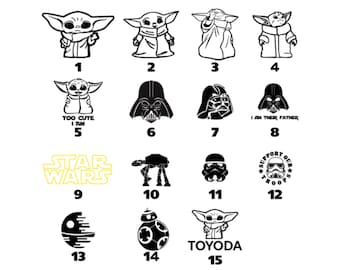 Star Wars Vinyl Decal: Car, Window, Laptop Sticker