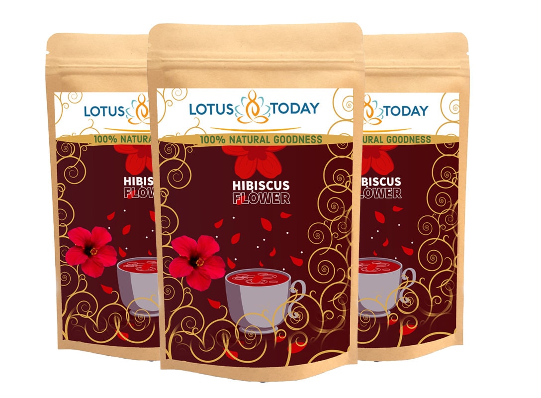 Hibiscus Tea Dried Hibiscus Flower 21 Tea Bags Organic Etsy UK
