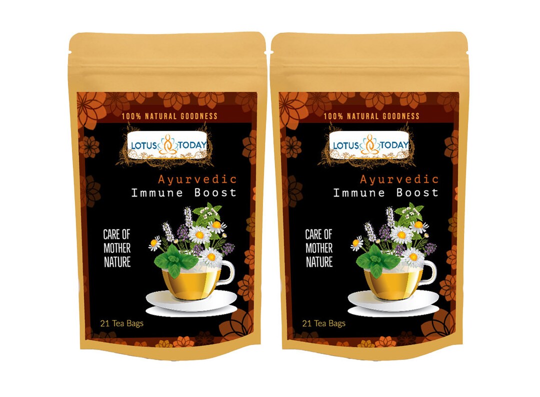 Herbal Tea Immune System Support Ayurvedic Tea 21 Tea BAGS Etsy