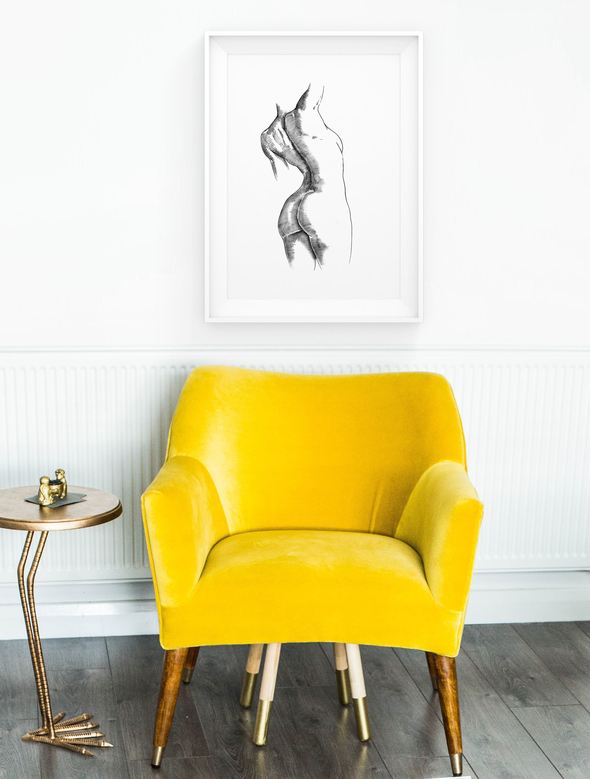 Nude Drawing Nude Mature Woman Nude Art Nude (Instant Download) Etsy