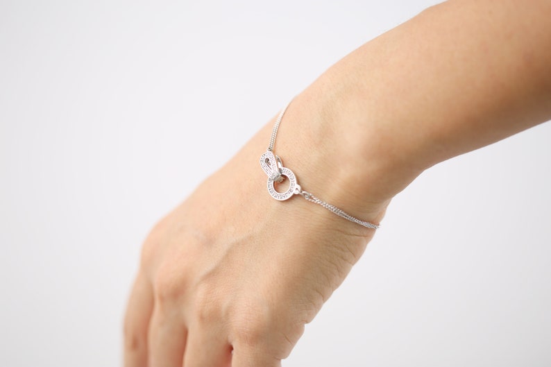 Triple Knot Ball Bracelet image 2