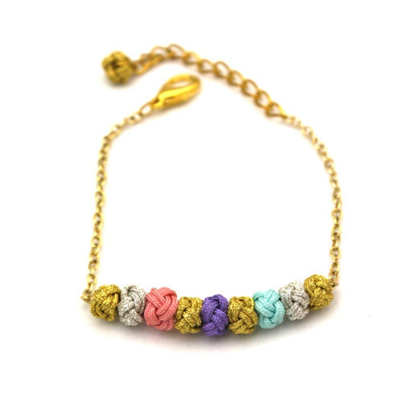 Mini blossom ball bracelet more colours image 1