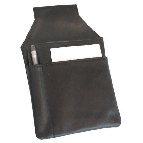 Professional waiter’s holster / waiter’s belt bag, Nappa leather, many colours, custom engraving possible, 1009