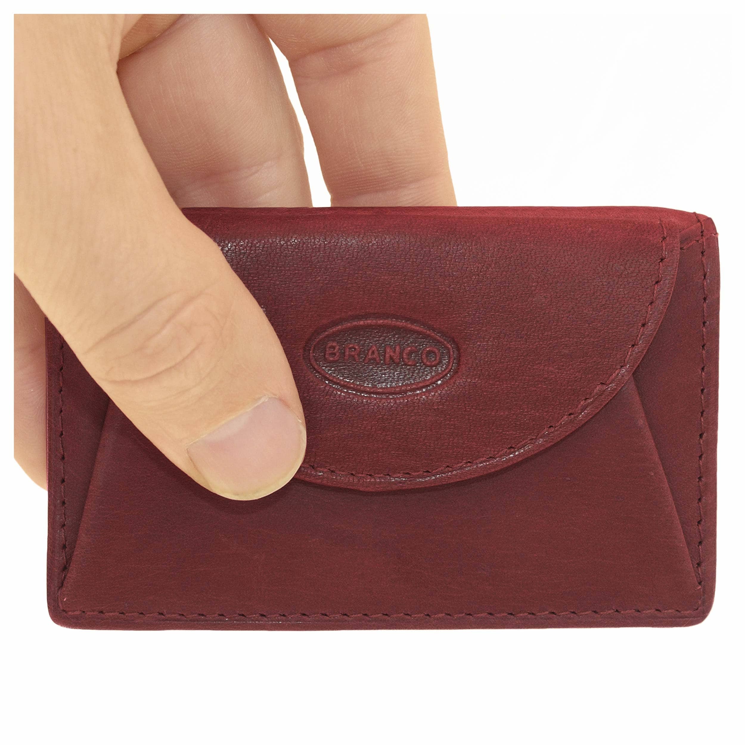 Small wallet / mini wallet, size XS, leather, in: green, red, blue, beige, brown, black, custom engraving possible, 105
