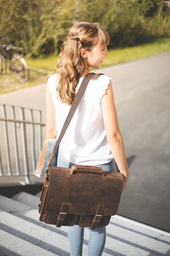 Gift Ideas Very Large Briefcase Teacher Bag for Women and Men