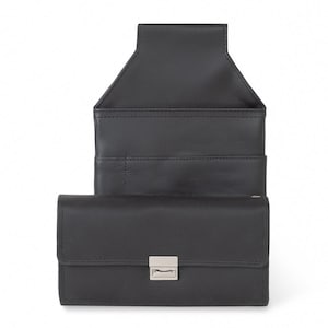 Waiter&#39;s wallet, waiter&#39;s holster, waiter&#39;s purse, waiter&#39;s set - inside and outside in leather, black, natural or green, personalization possible