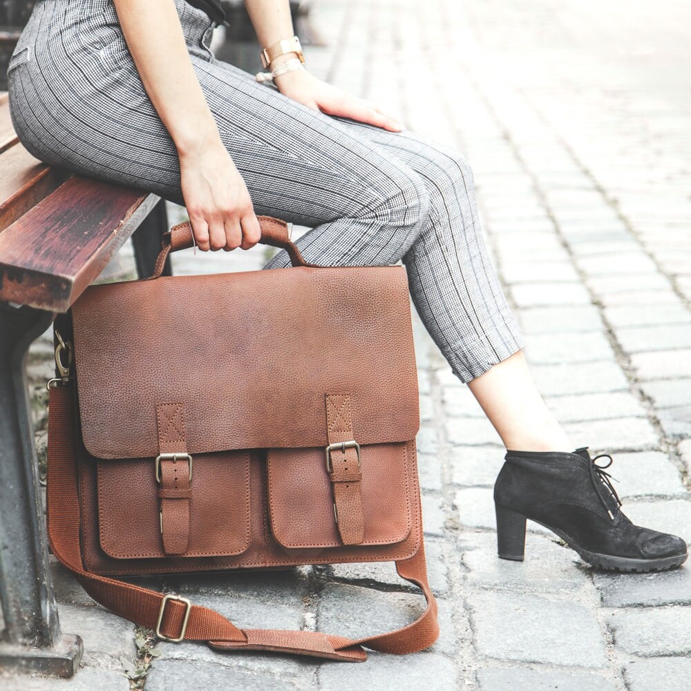 Maletines para mujer Malet n grande bolso de profesor talla L