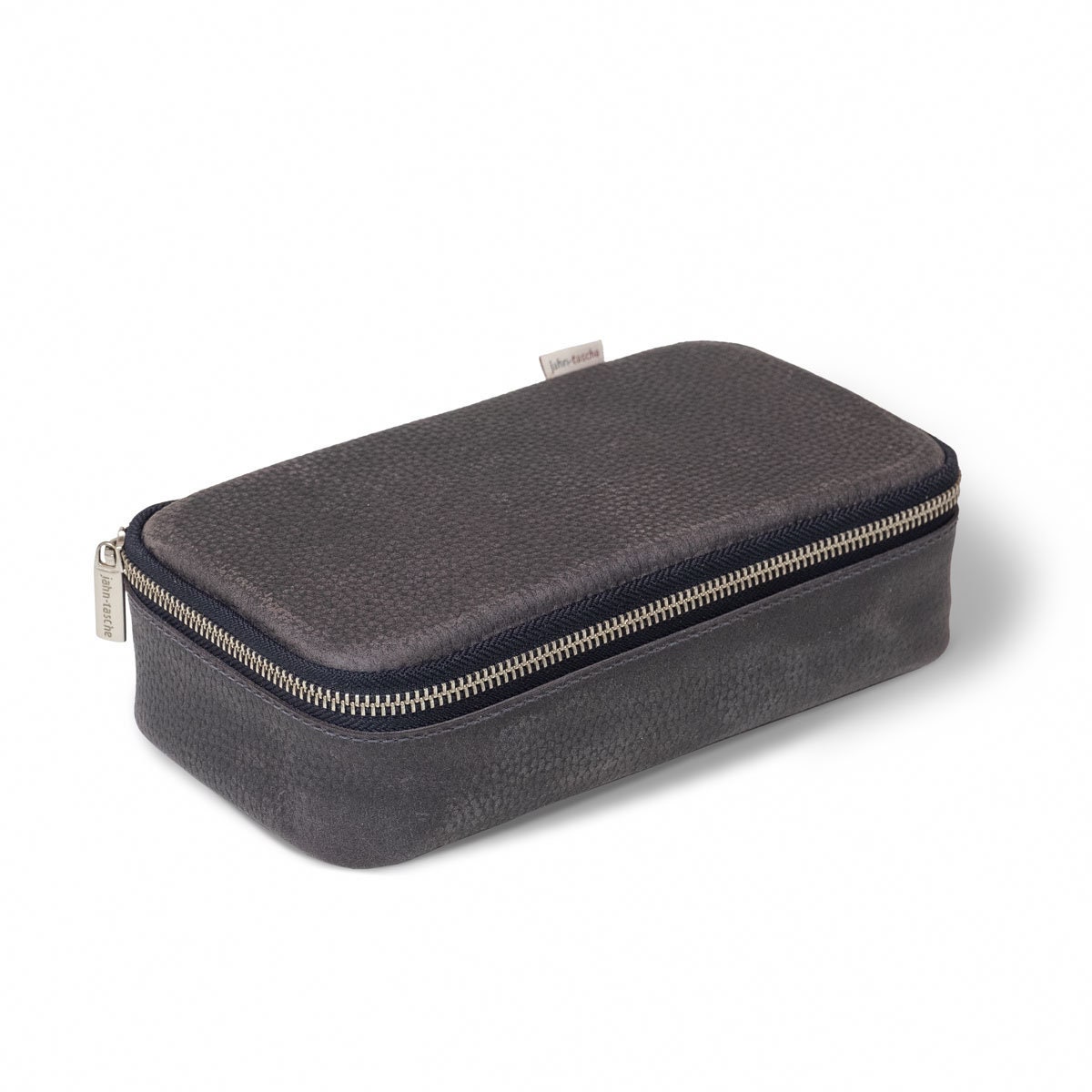 Set 2 Mini Portamonete In Pelle PU Con Portachiavi - Portafoglio Compatto Con Cerniera, Nero 12,5x8,5 Cm Per Donne