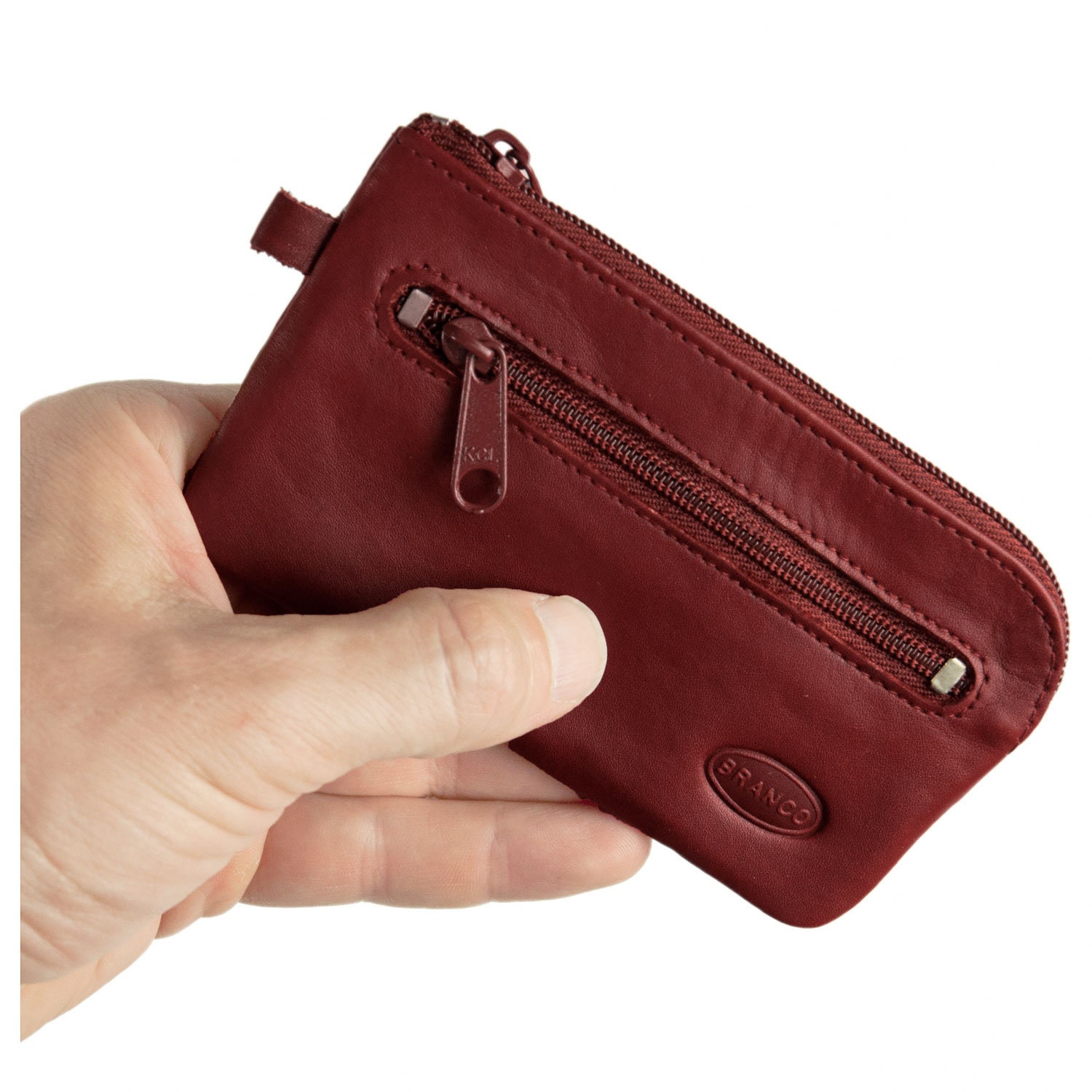 Echtem Leder Schlüsselbund Unisex Schlüssel Tasche Multifunktions Organizer  Brieftasche Halter Smart Haushälterin Auto Kleinen Schlüssel Fall