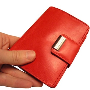 Idea de regalo: Monedero/cartera grande talla L para mujer, piel auténtica, muchos colores, posibilidad de personalización, 12050