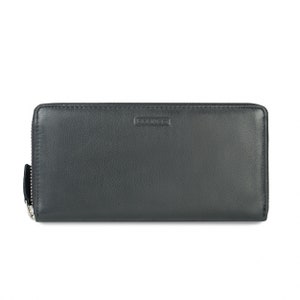Cartera grande • Cartera grande, XL, para mujer, piel genuina, muchos colores, modelo br-89107
