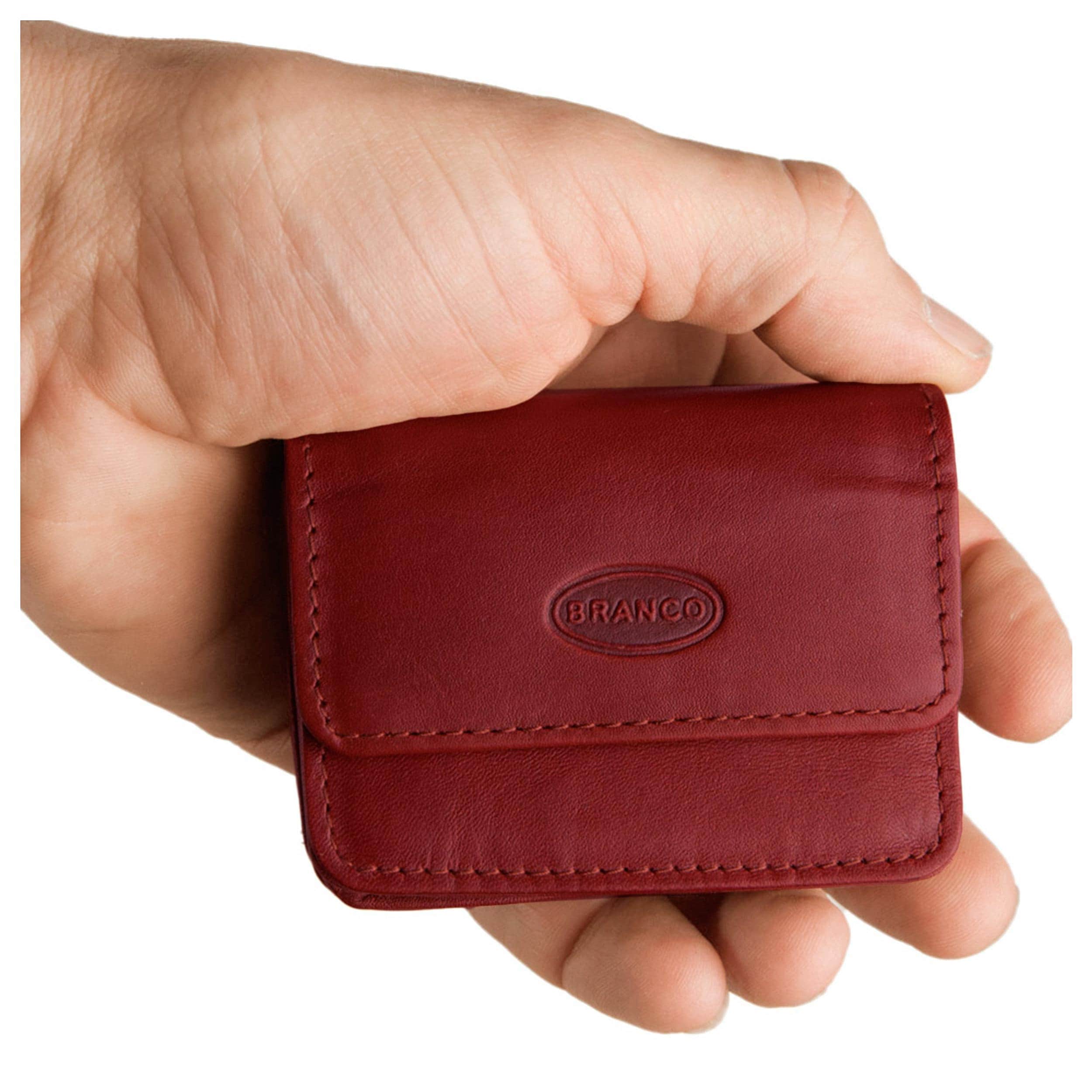 Very Small Wallet / Coin Purse, Size XS, Leather, Comes in Blue