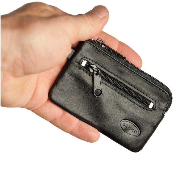 tooloflife Genuine Leather Car Key Case Key Holder Bag Wallet Purse Zip  Keychain for Men and Women Gifts - Walmart.com