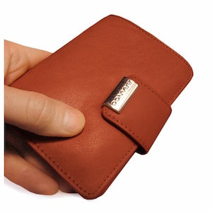 Große Geldbörse / Portemonnaie Größe L für Damen, Echt-Leder, in Rot, Grün, Blau, Beige, Braun, Schwarz, Personalisierung möglich, 12050