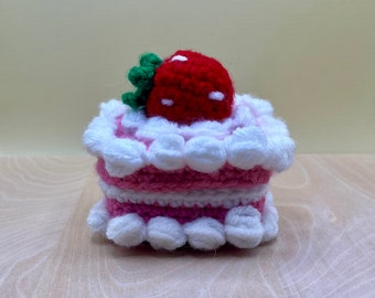 Crocheted Cake Tin for Small Storage