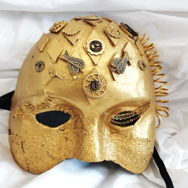 Masque or style steampunk