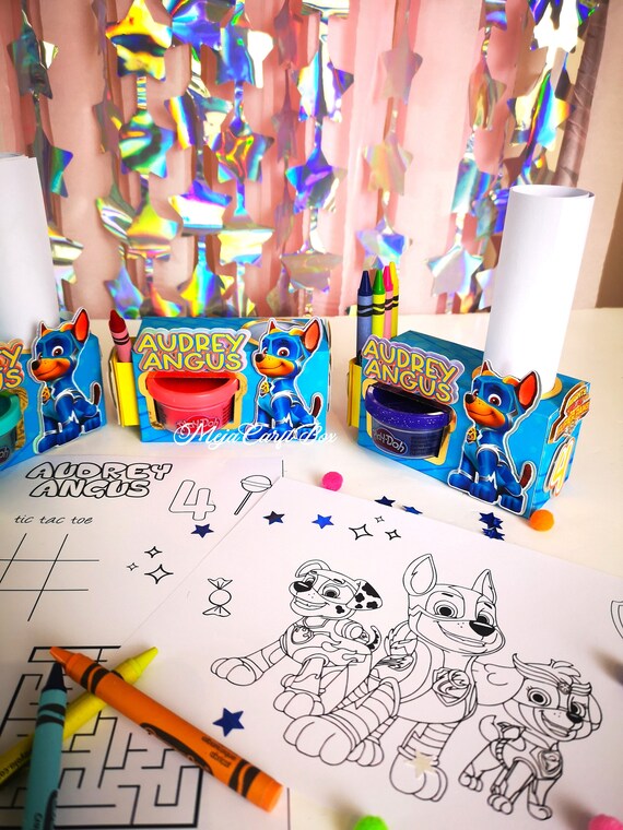 Cajas de actividades de Play-Doh Puppy Rescue, cajas de regalo para fiestas  de Paw Chase, personalizadas - Main Image