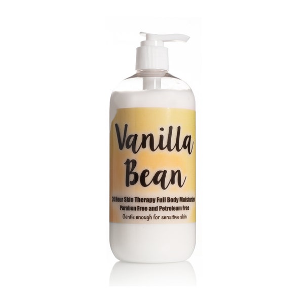 Vanilla Bean Full Body Moisturizer door The Lotion Company, Body Cream, Vanilla Fragrance, Moisturizing, Body Lotion, Made in USA, Skin Cream