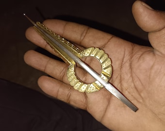 Brass Jew's Harp: Traditional Design, Bright Sound