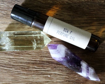 Row F a natural perfume oil by Willowroot Apothecary