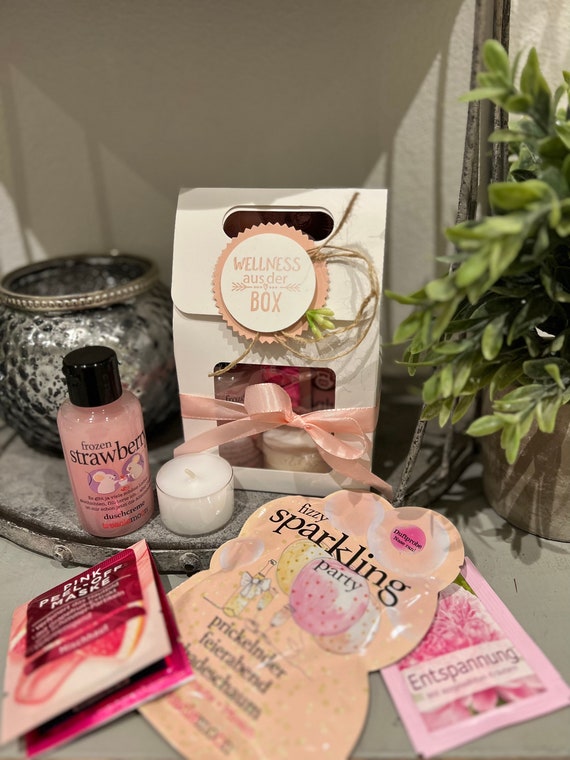 Wellness in a Box, White, for Women, Wellness Set, Wellness Package