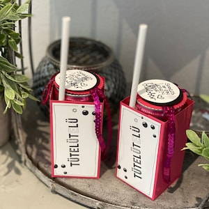 Prosecco cans box souvenir gift hostess gift can holder