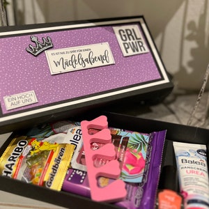 Mädelsabend Geschenk Set Frauen Mädchen Gutschein Weihnachten