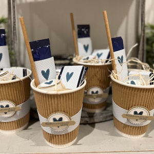 Schokolade hilft immer - Mini Nutella -  Trinkschokolade - Für Schokoliebhaber -  Geschenk - Mitbringsel -