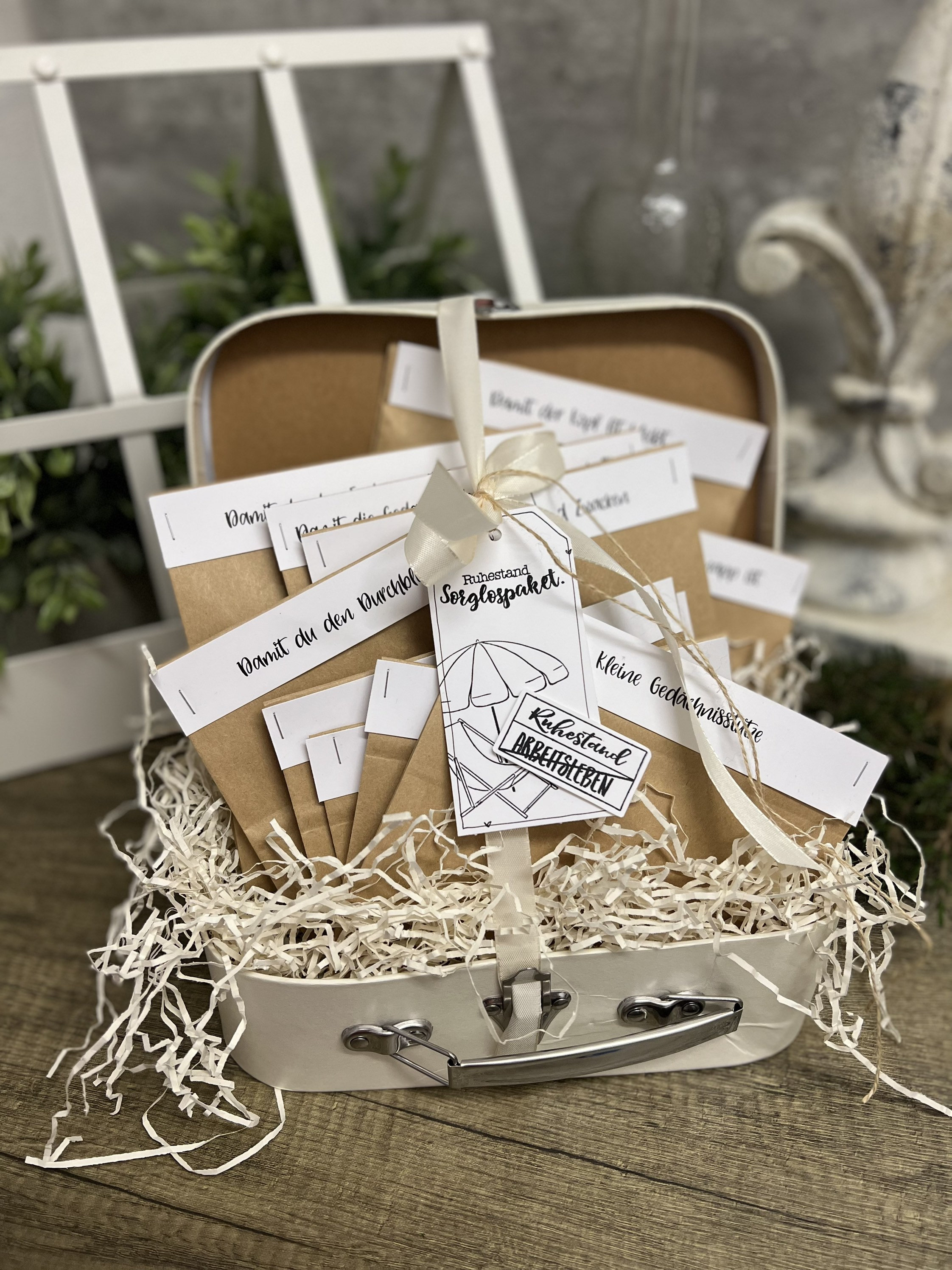 Ruhestand Notfall Koffer Geschenk Rente Etsy