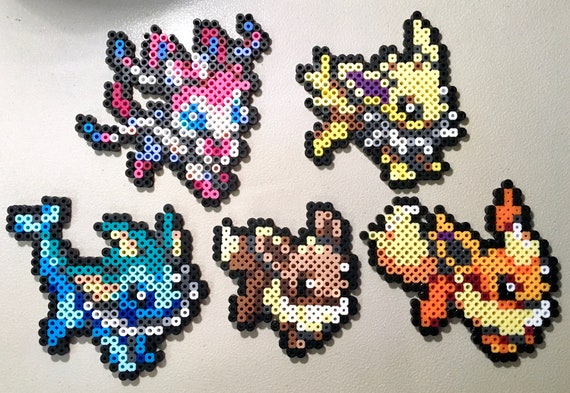 All Eevee Evolution Pokemon Sprites Etsy