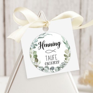 da 12 adesivi personalizzati, comunione, cresima, battesimo, etichette adesive regalo ospite cm 4 per cartellini regalo matrimonio