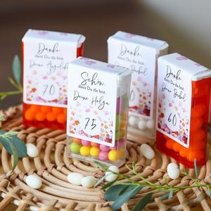 ab 16 personalisierte Sticker, Minze Mint Pfefferminz Geburtstag Kommunion Konfirmation Taufe Hochzeit Gastgeschenk Aufkleber Give Away
