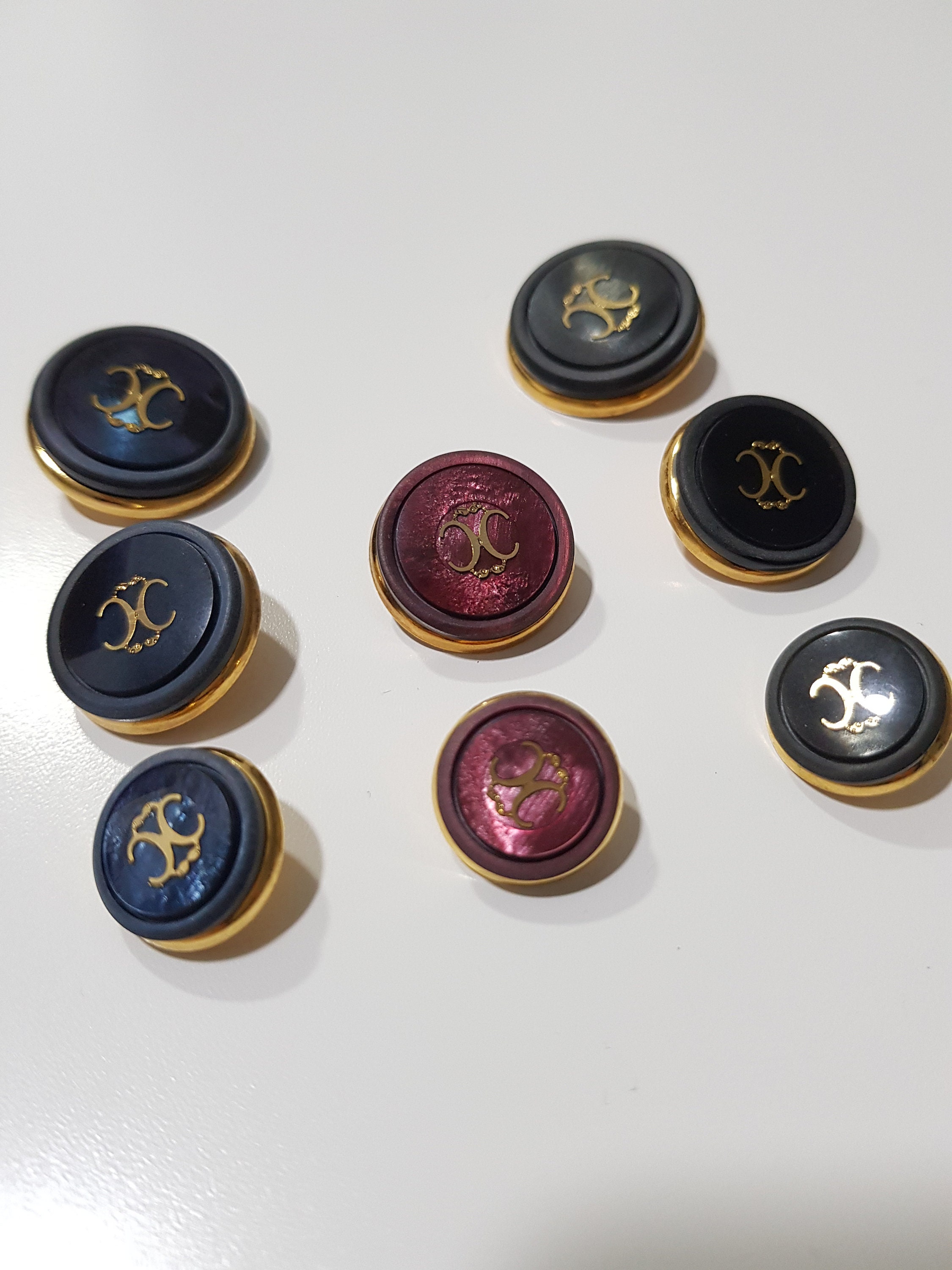 Chanel Gold Buttons 