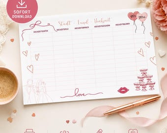 Wedding Game City-Country Wedding - the ultimate printable wedding game - stag/hen party game - games for guests - wedding entertainment