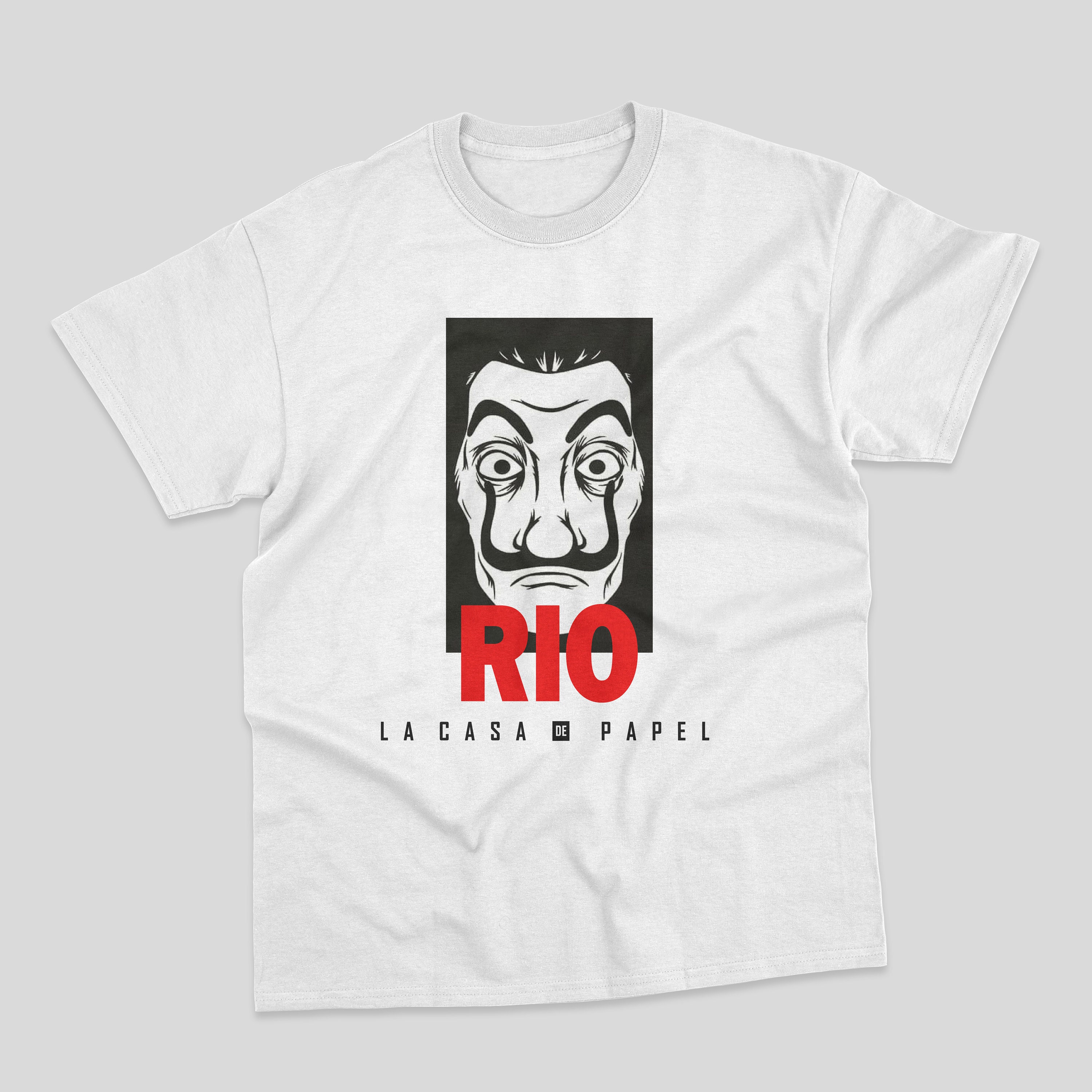La Casa De Papel Shirt Rio Tshirt Unisex La Casa Di Carta Money Heist Tv Show Series La Casa De Papel T Shirtnetflix Gift For