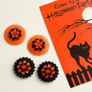 Vintage Halloween Stacking Flower Kit
