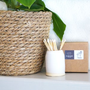 Match Pot (white)