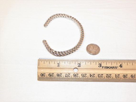 7 Inch 27 Gram Sterling Silver Bracelet, Solid 92… - image 7